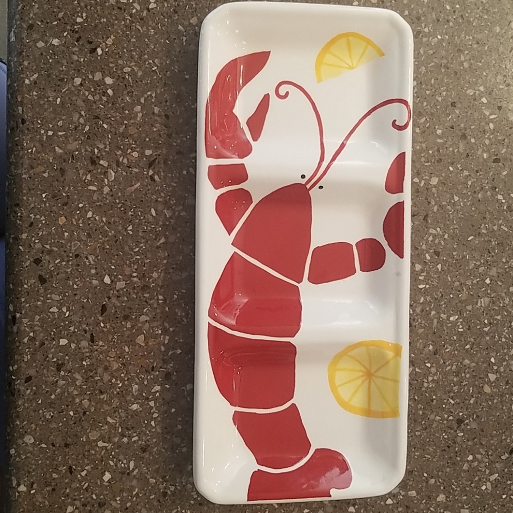 3 section platter